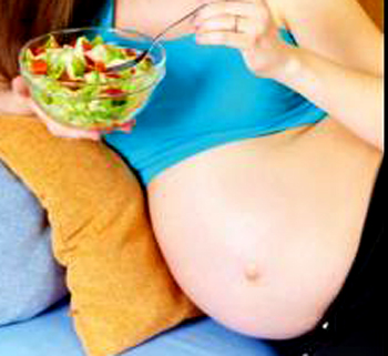 alimentación en las embarazadas veganas